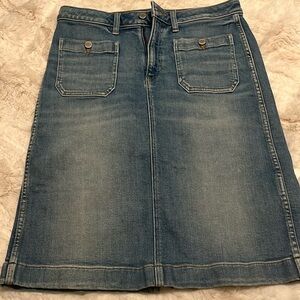 Banana Republic denim skirt, size 10
